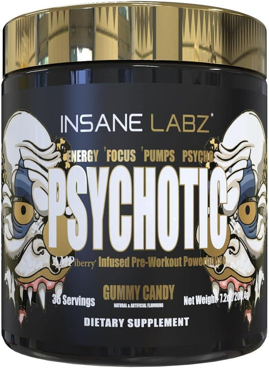 Insane Labz Psychotic Gold Pre-Workout Powder Review