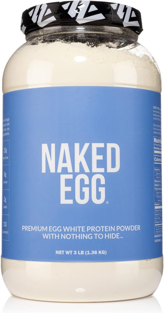 NAKED 3LB Non-GMO Egg White Protein Powder Review